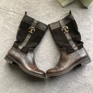 Tory Burch Pull On Moto Boots
